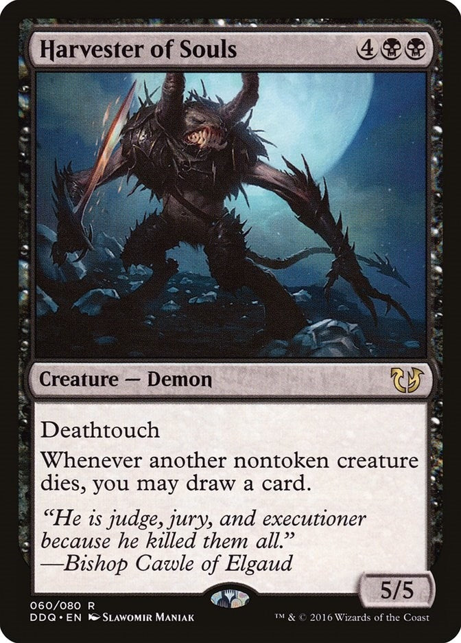 Image for Harvester of Souls (60) [Blessed vs. Cursed] - Magic: The Gathering