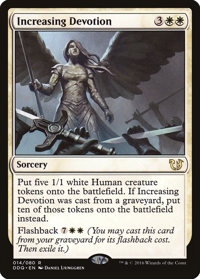 Image for Increasing Devotion (14) [Blessed vs. Cursed] - Magic: The Gathering