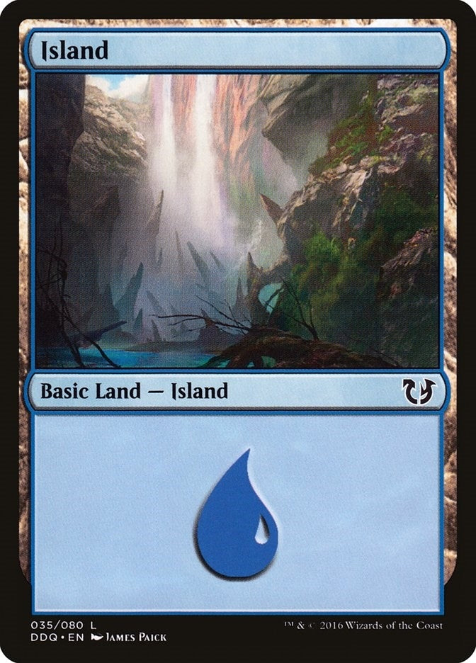 Image for Island (035) (35) [Blessed vs. Cursed] - Magic: The Gathering