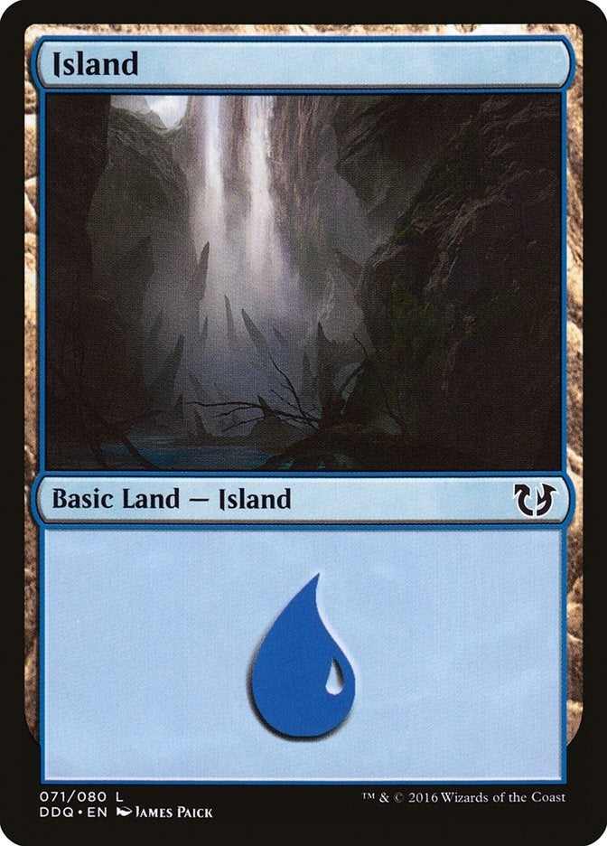 Image for Island (071) (71) [Blessed vs. Cursed] - Magic: The Gathering