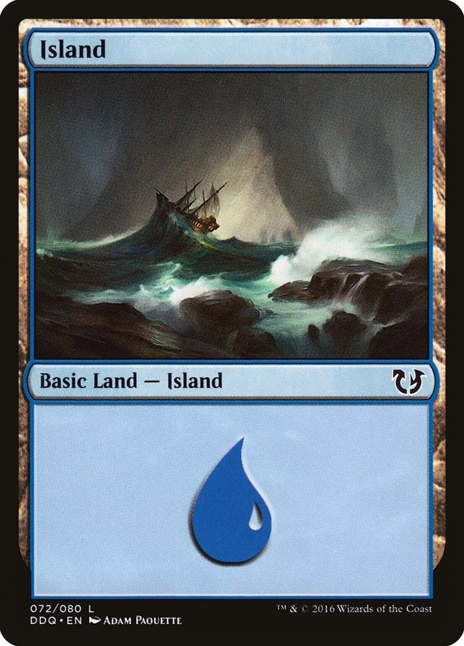 Image for Island (072) (72) [Blessed vs. Cursed] - Magic: The Gathering