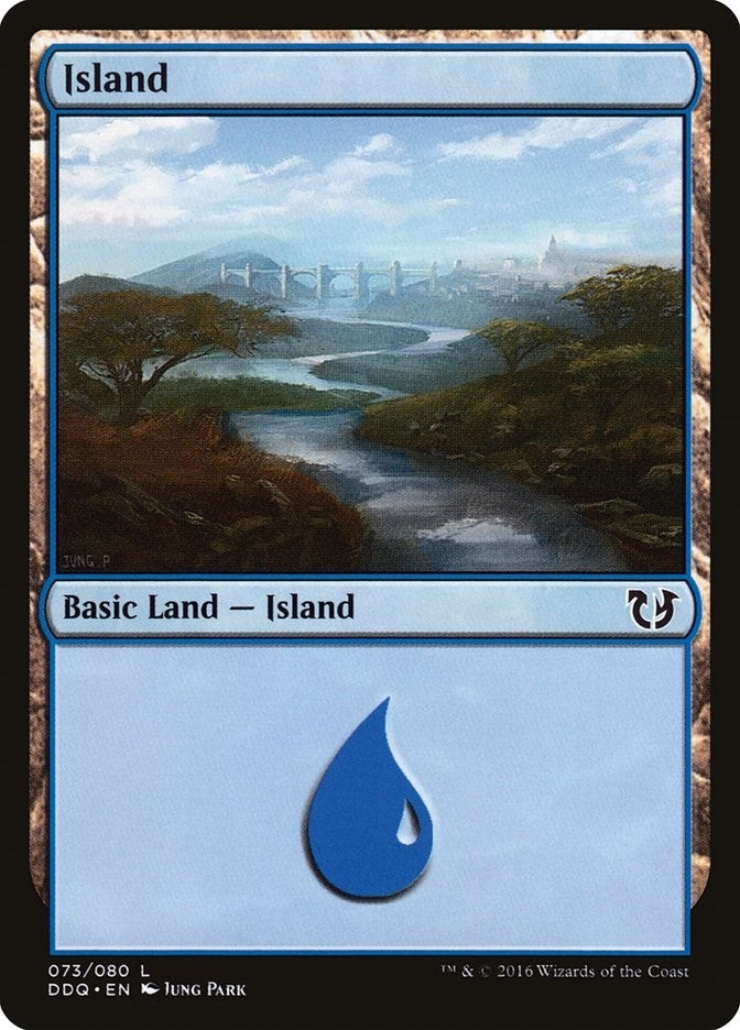 Image for Island (073) (73) [Blessed vs. Cursed] - Magic: The Gathering