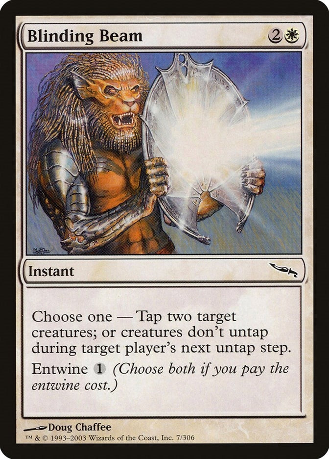 Image for Blinding Beam (7) [Mirrodin] - Magic: The Gathering