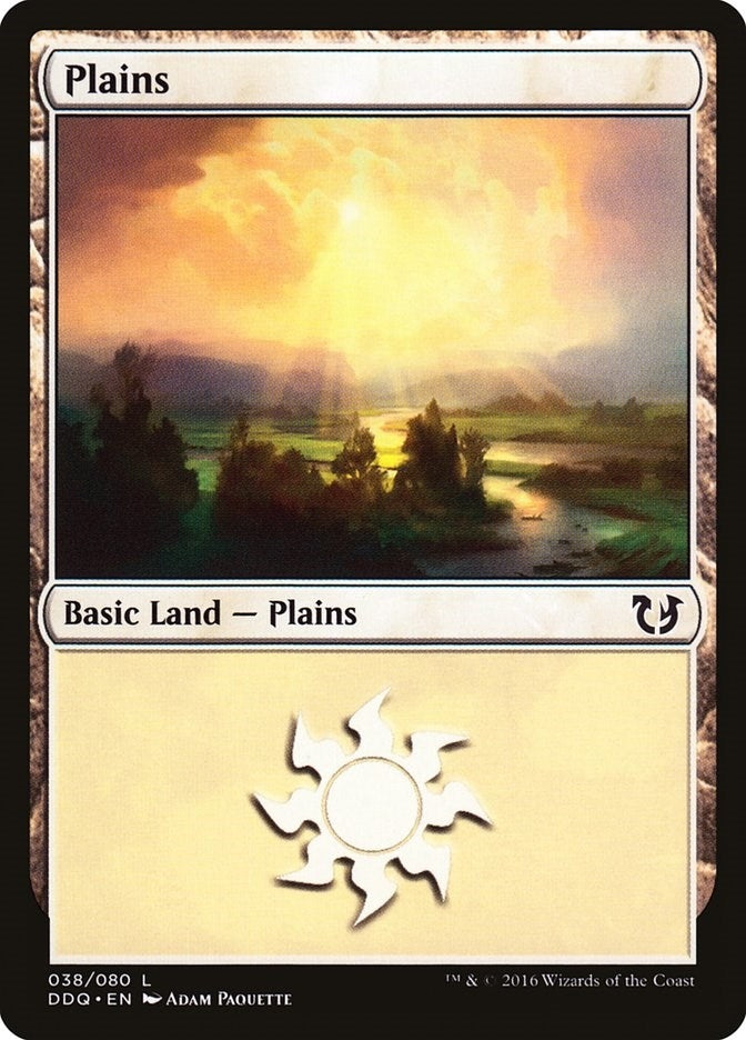 Image for Plains (038) (38) [Blessed vs. Cursed] - Magic: The Gathering