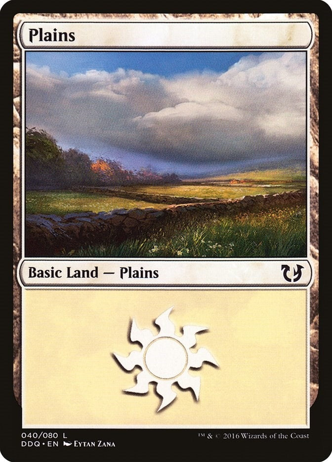Image for Plains (040) (40) [Blessed vs. Cursed] - Magic: The Gathering