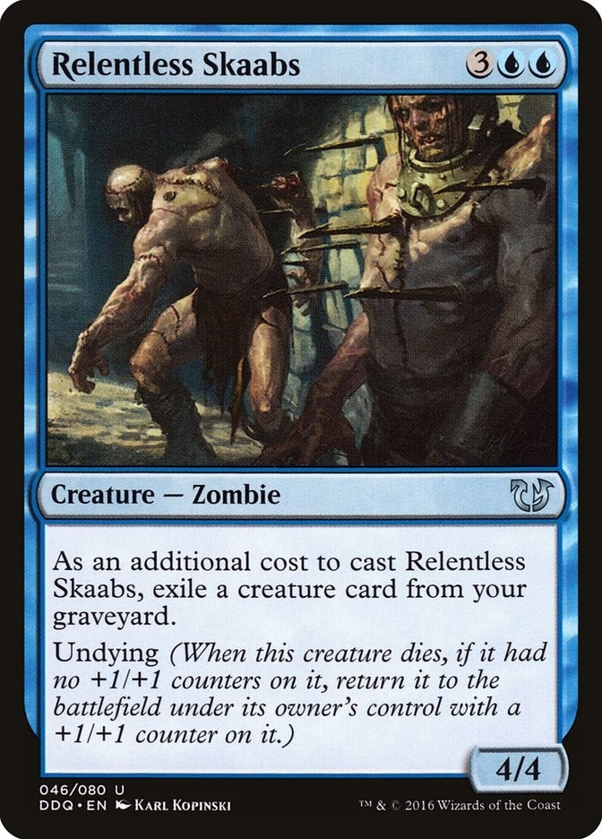 Image for Relentless Skaabs (46) [Blessed vs. Cursed] - Magic: The Gathering