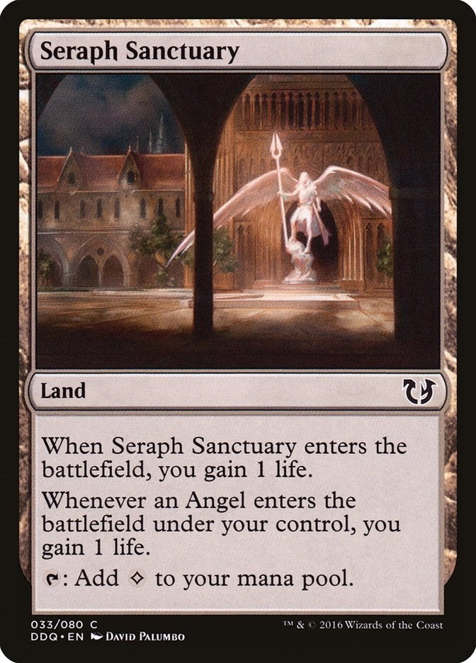 Image for Seraph Sanctuary (33) [Blessed vs. Cursed] - Magic: The Gathering