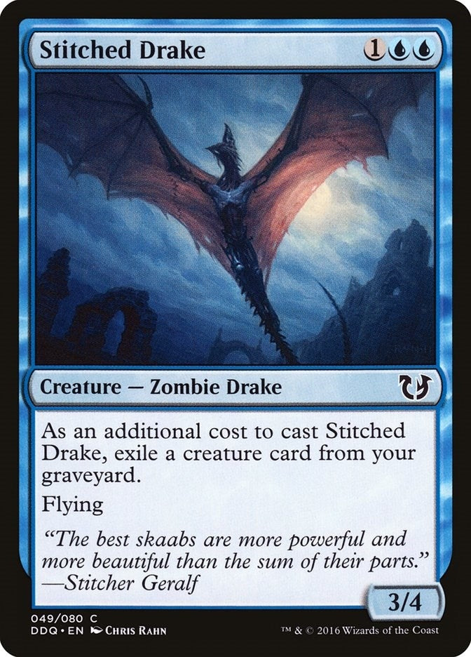 Image for Stitched Drake (49) [Blessed vs. Cursed] - Magic: The Gathering