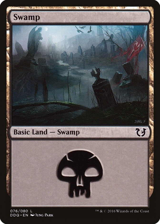 Image for Swamp (076) (76) [Blessed vs. Cursed] - Magic: The Gathering