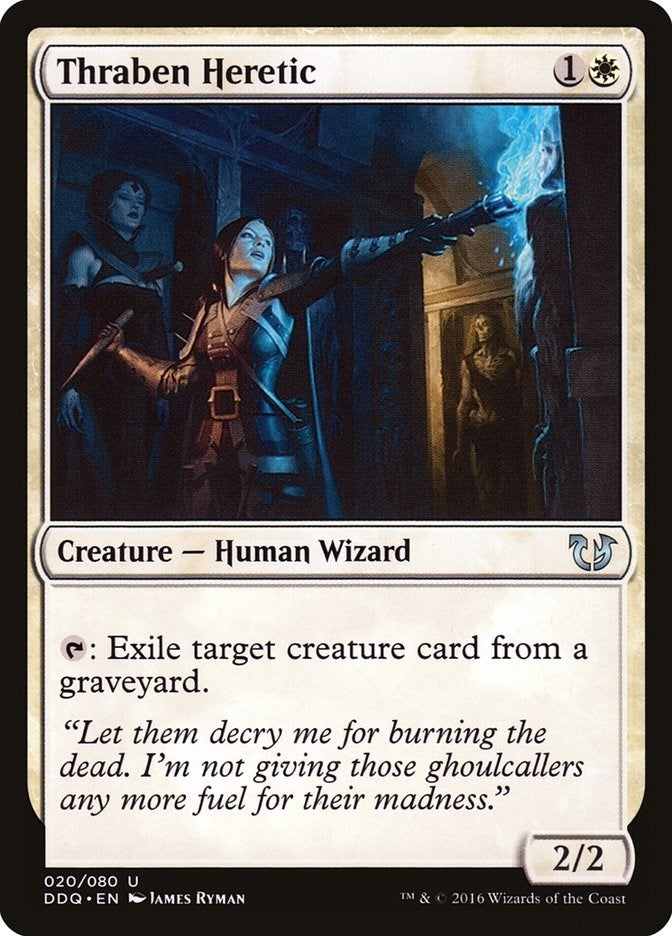 Image for Thraben Heretic (20) [Blessed vs. Cursed] - Magic: The Gathering