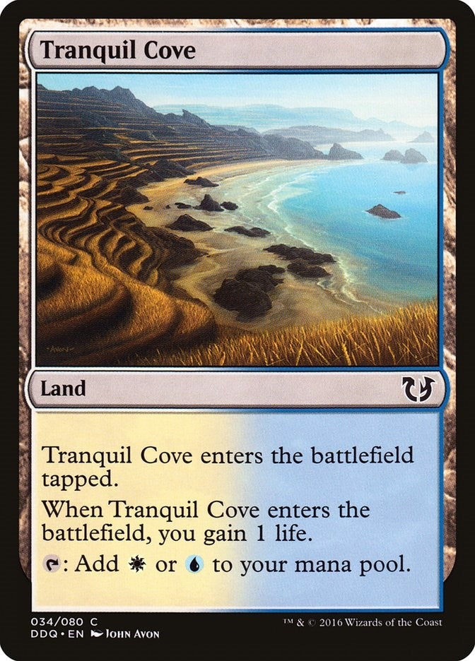 Image for Tranquil Cove (34) [Blessed vs. Cursed] - Magic: The Gathering