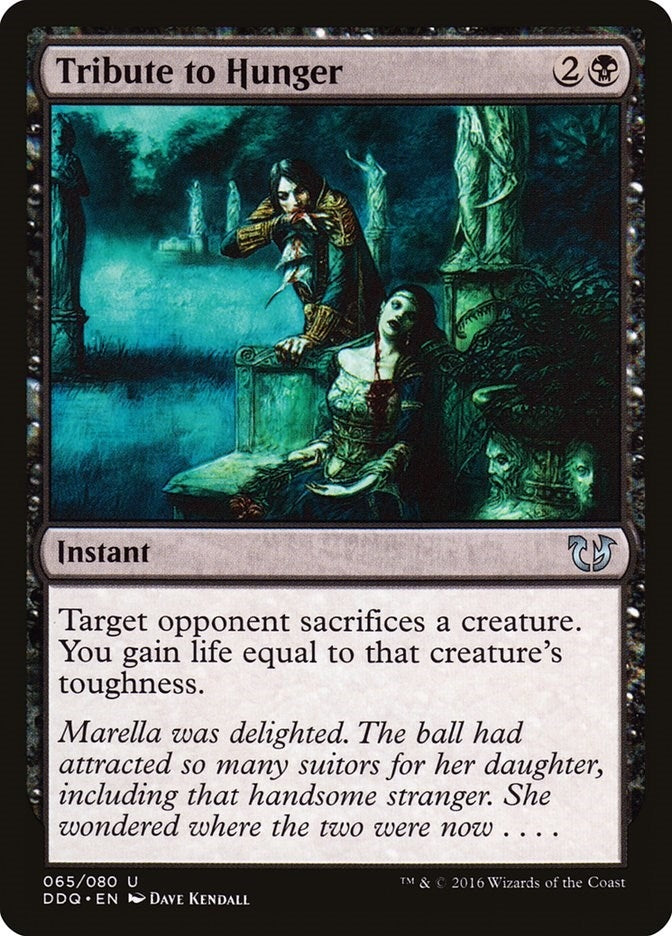 Image for Tribute to Hunger (65) [Blessed vs. Cursed] - Magic: The Gathering