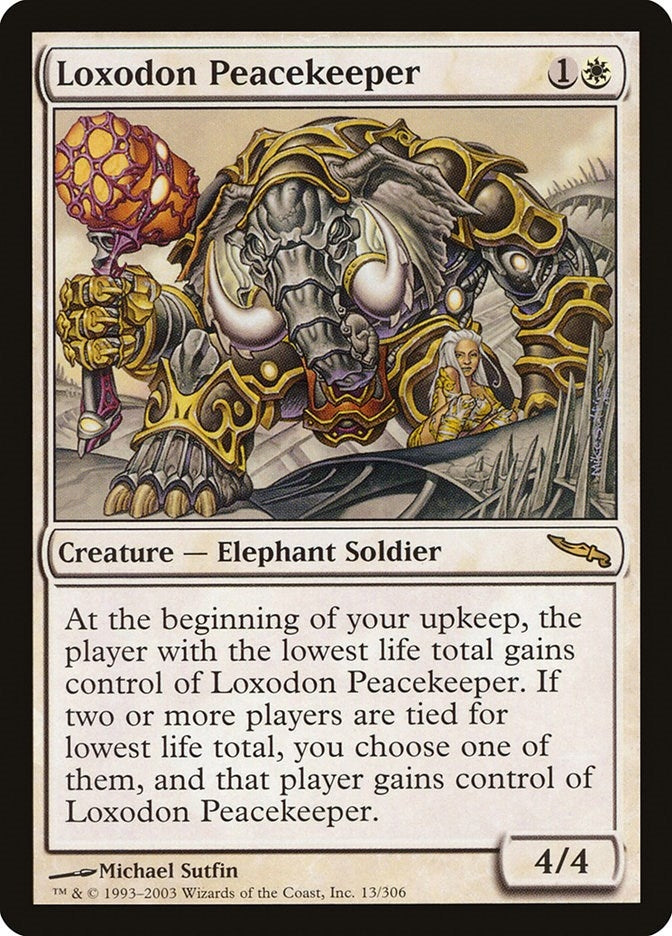 Image for Loxodon Peacekeeper (13) [Mirrodin] - Magic: The Gathering