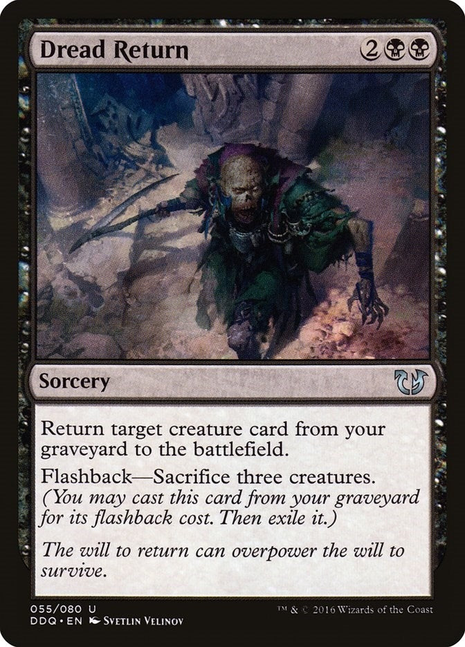 Image for Dread Return (55) [Blessed vs. Cursed] - Magic: The Gathering
