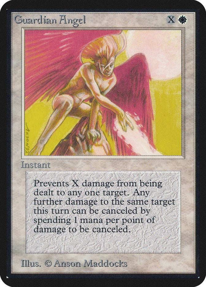 Image for Guardian Angel [Alpha Edition] - Magic: The Gathering