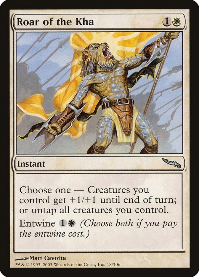 Image for Roar of the Kha (18) [Mirrodin] - Magic: The Gathering