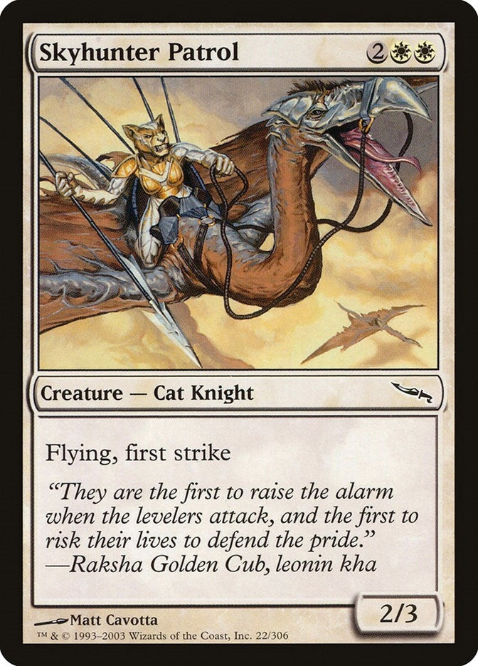 Image for Skyhunter Patrol (22) [Mirrodin] - Magic: The Gathering