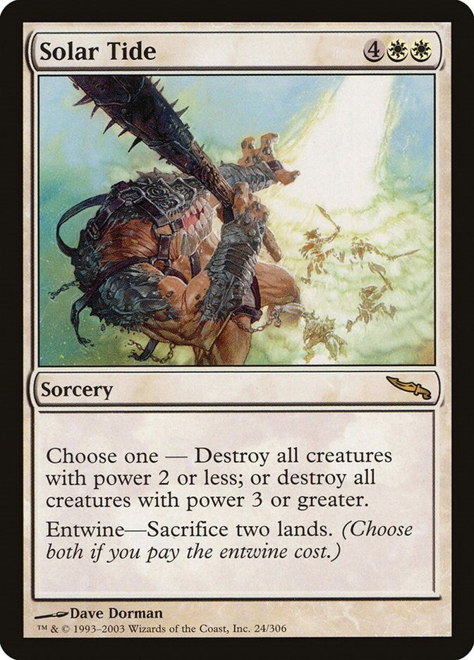 Image for Solar Tide (24) [Mirrodin] - Magic: The Gathering