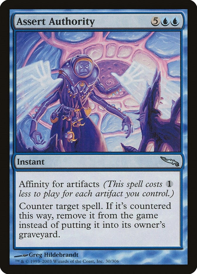 Image for Assert Authority (30) [Mirrodin] - Magic: The Gathering