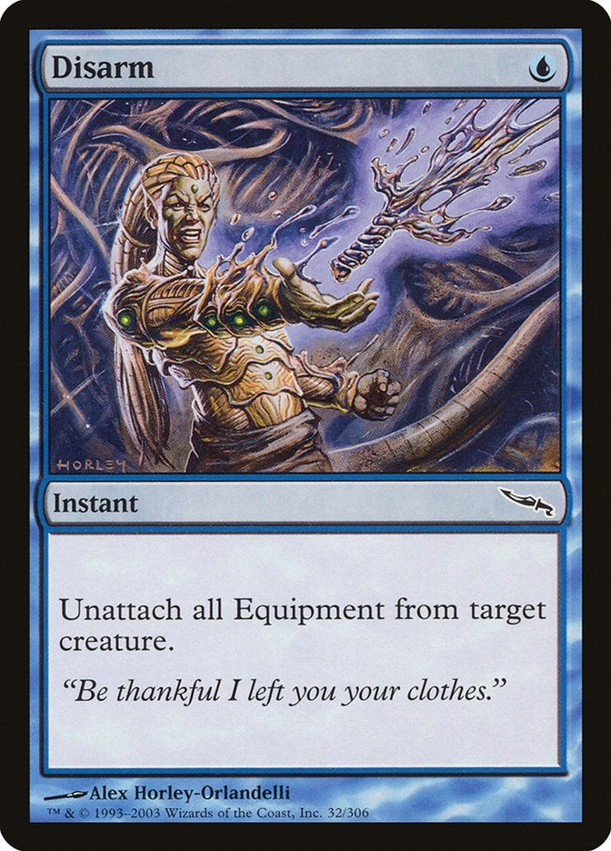 Image for Disarm (32) [Mirrodin] - Magic: The Gathering