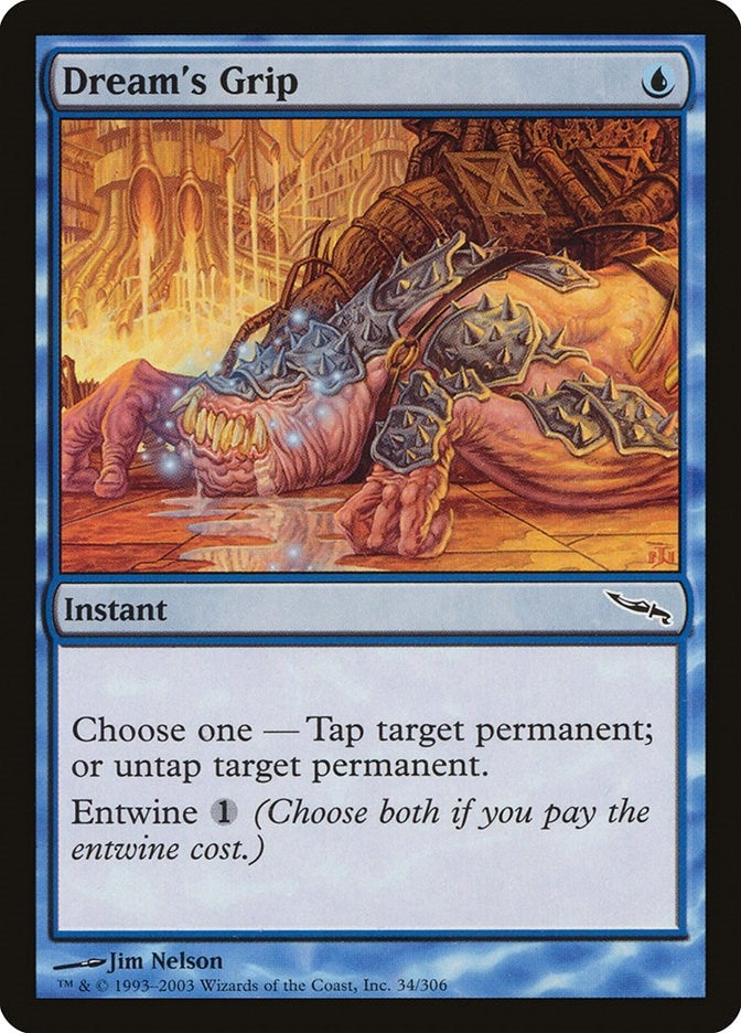 Image for Dream's Grip (34) [Mirrodin] - Magic: The Gathering