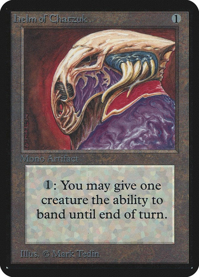 Image for Helm of Chatzuk [Alpha Edition] - Magic: The Gathering