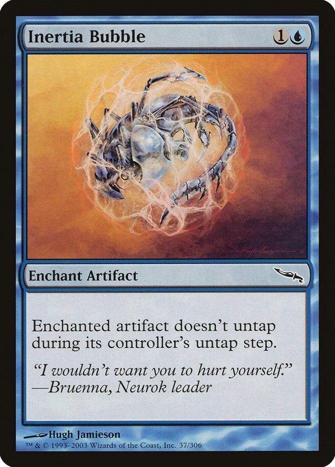 Image for Inertia Bubble (37) [Mirrodin] - Magic: The Gathering