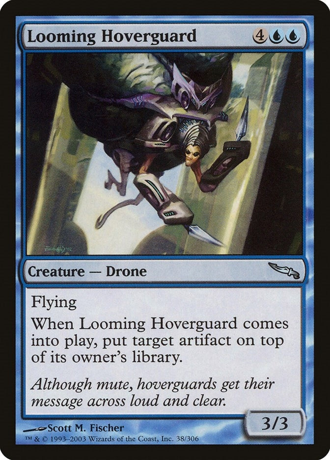Image for Looming Hoverguard (38) [Mirrodin] - Magic: The Gathering