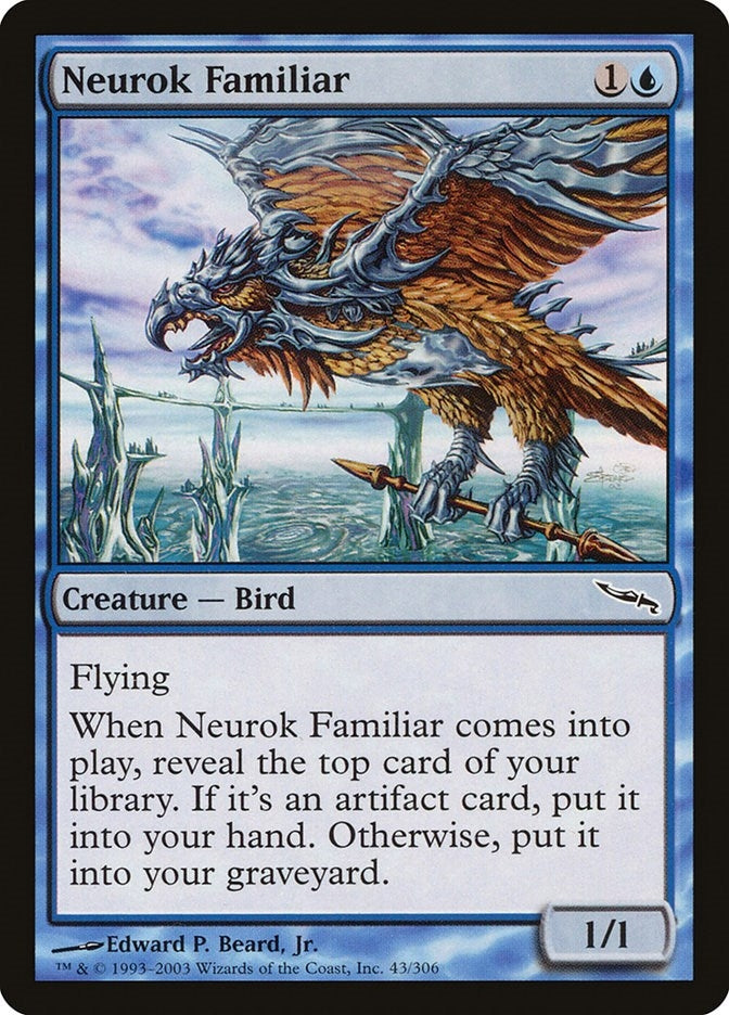 Image for Neurok Familiar (43) [Mirrodin] - Magic: The Gathering