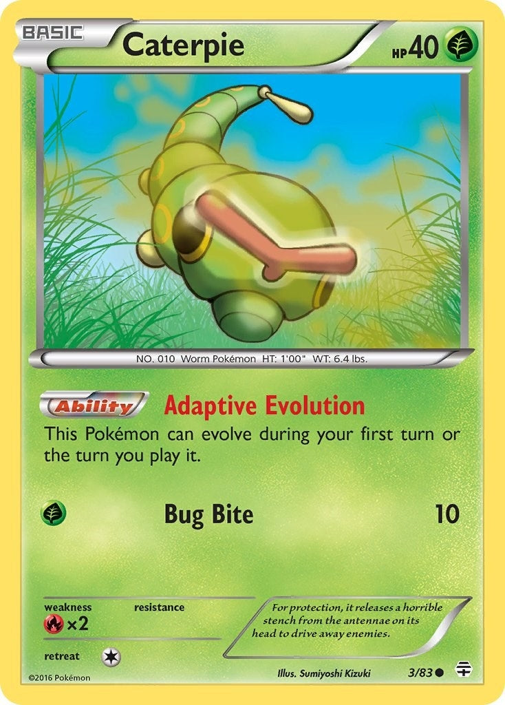 Image for Caterpie (3/83) [Generations] - Pokemon