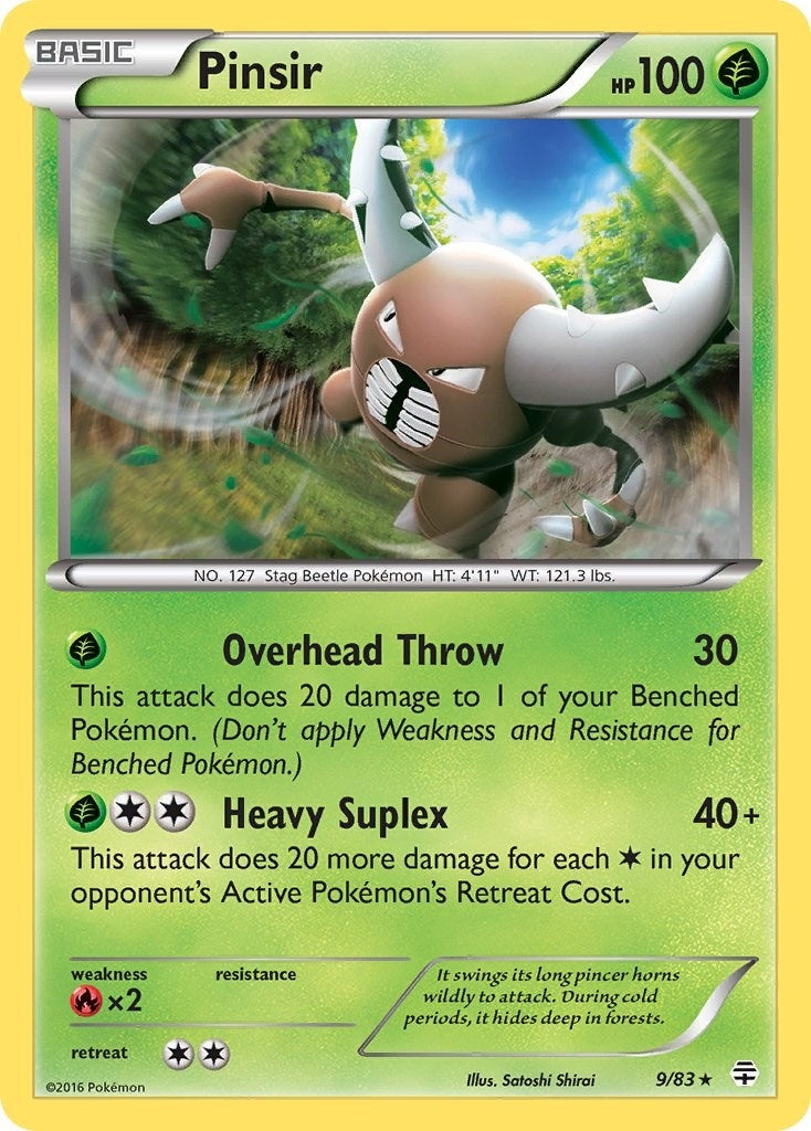 Image for Pinsir (9/83) [Generations] - Pokemon