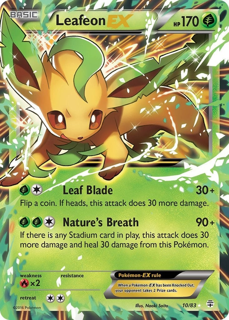 Image for Leafeon EX (10/83) [Generations] - Pokemon