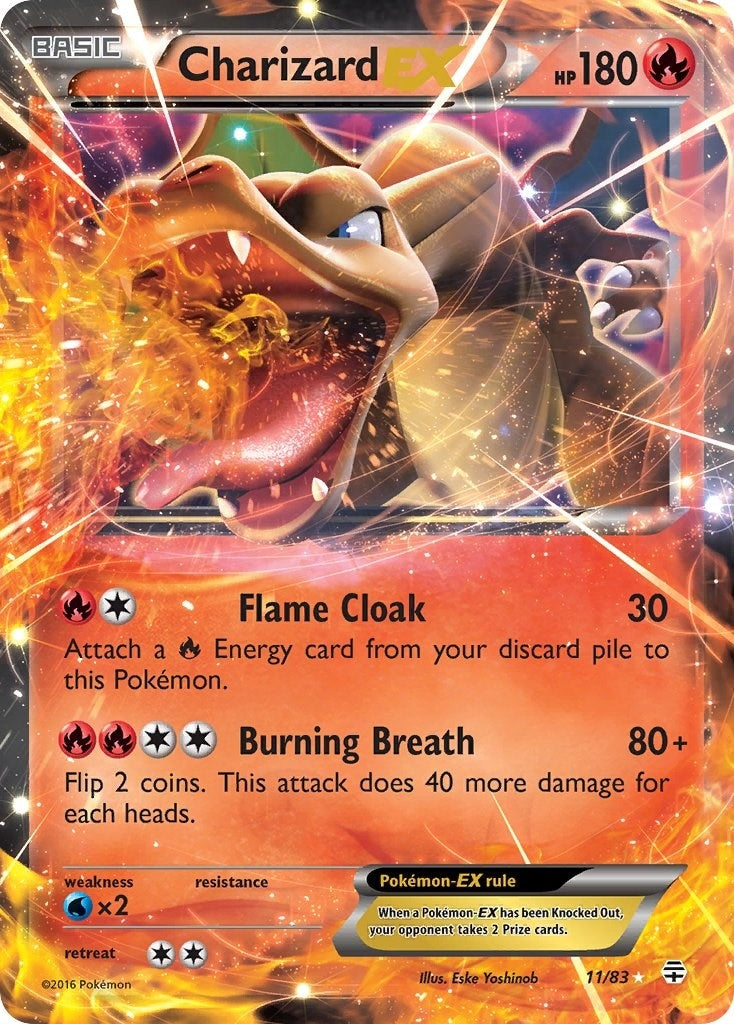 Image for Charizard EX (11/83) [Generations] - Pokemon