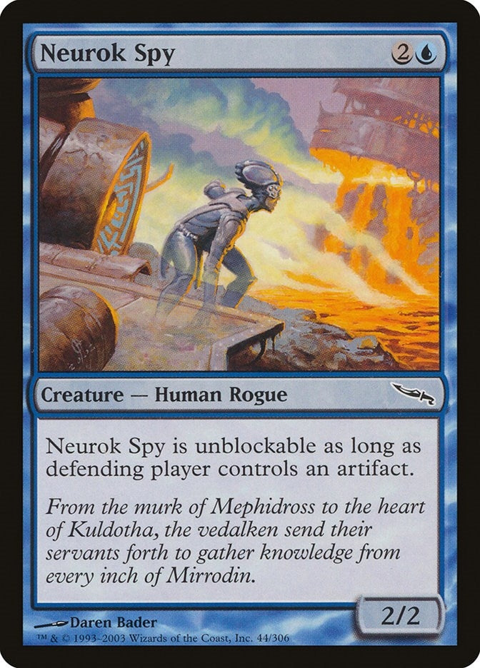 Image for Neurok Spy (44) [Mirrodin] - Magic: The Gathering