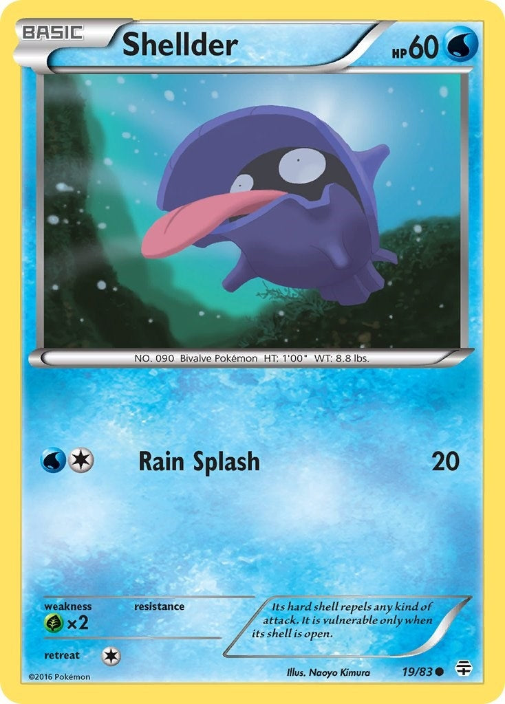 Image for Shellder (19/83) [Generations] - Pokemon