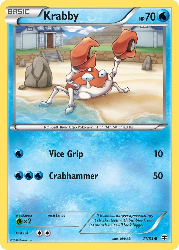 Image for Krabby (21/83) [Generations] - Pokemon