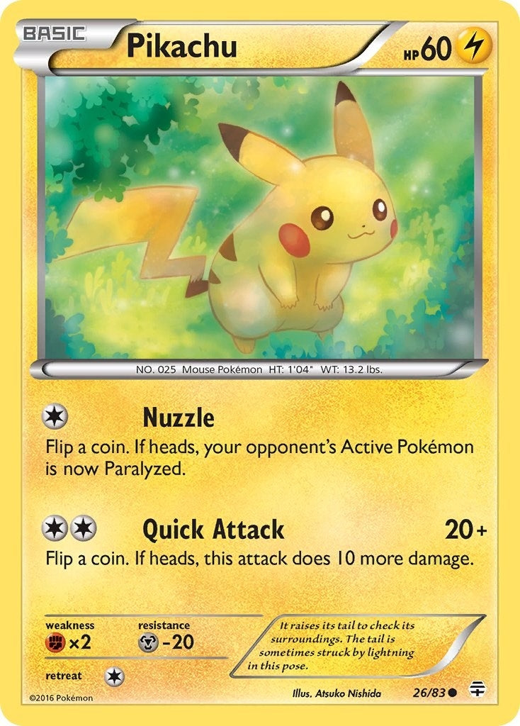 Image for Pikachu (26/83) [Generations] - Pokemon