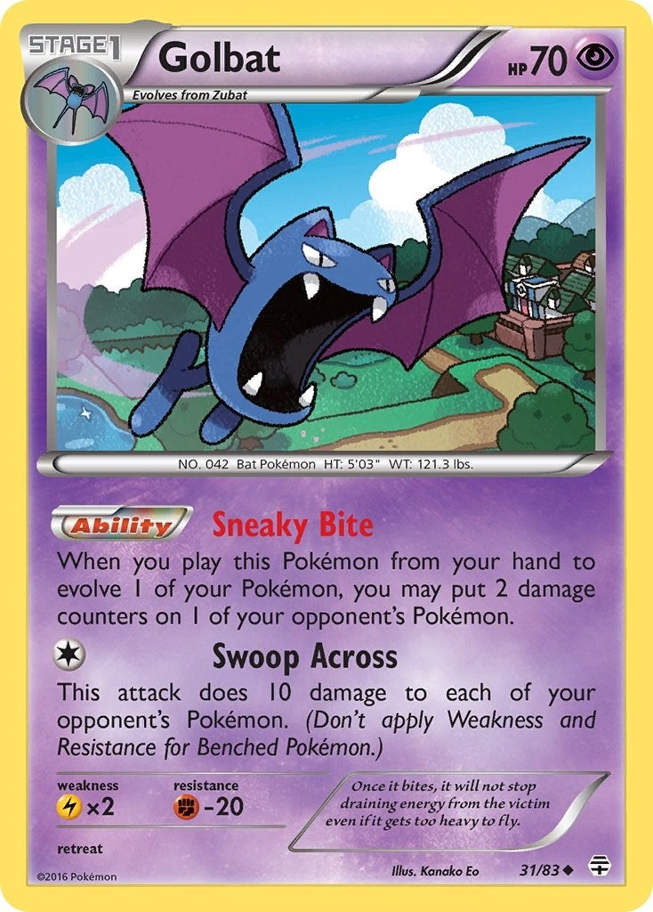Image for Golbat (31/83) [Generations] - Pokemon
