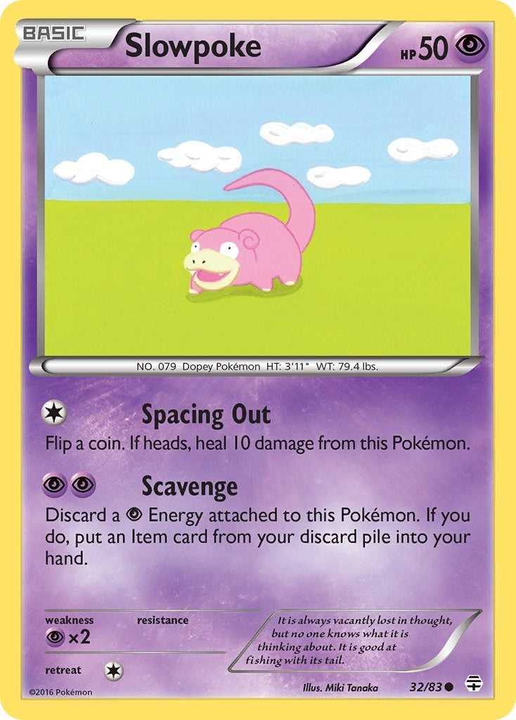 Image for Slowpoke (32/83) [Generations] - Pokemon