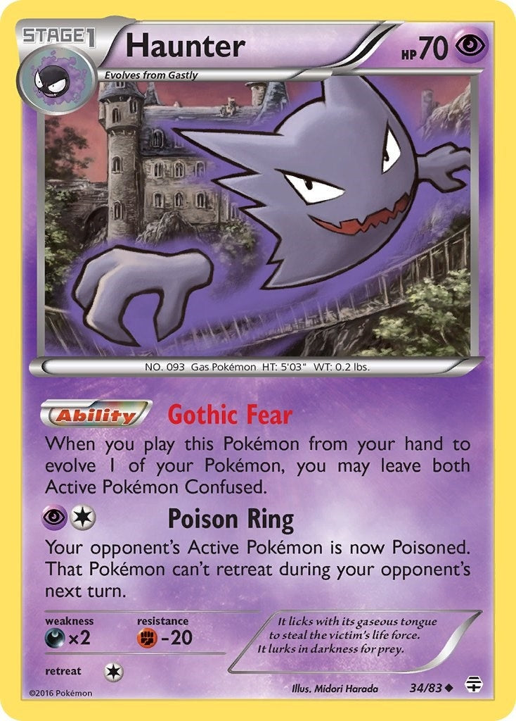 Image for Haunter (34/83) [Generations] - Pokemon