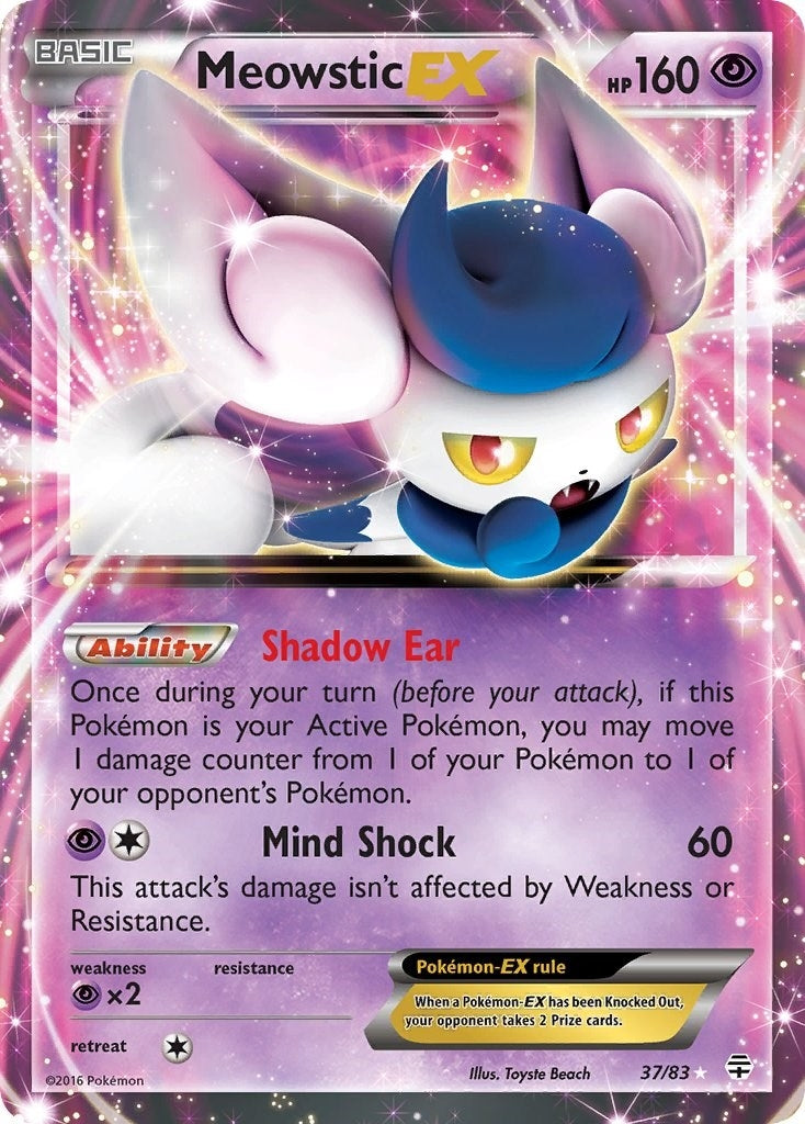 Image for Meowstic EX (37/83) [Generations] - Pokemon
