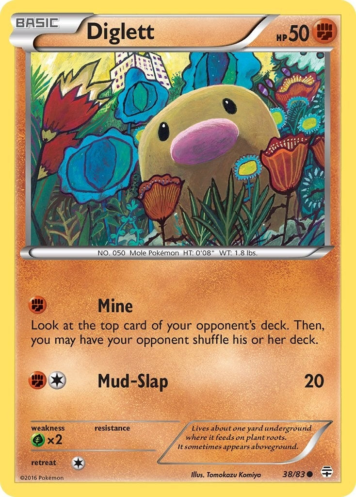 Image for Diglett (38/83) [Generations] - Pokemon