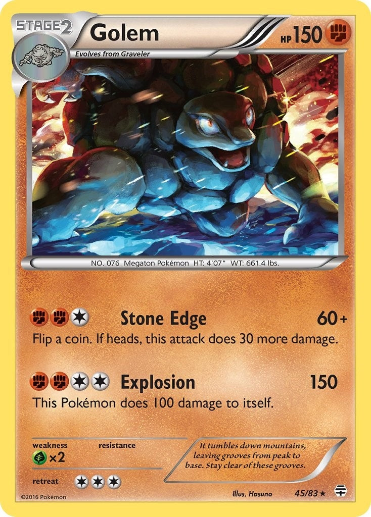 Image for Golem (45/83) [Generations] - Pokemon