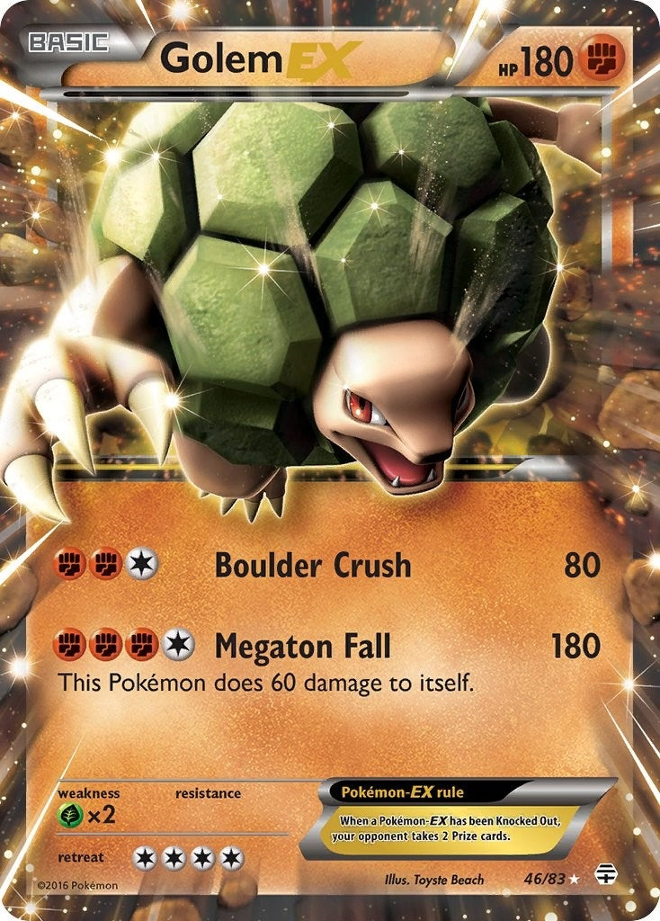 Image for Golem EX (46/83) [Generations] - Pokemon