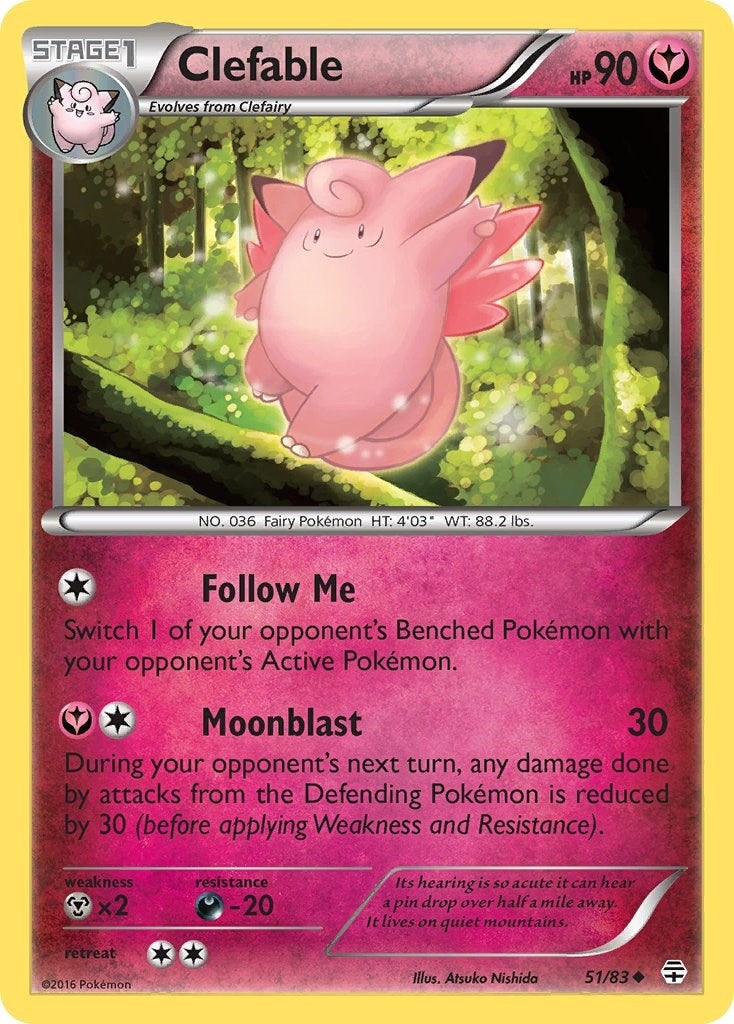 Image for Clefable (51/83) [Generations] - Pokemon