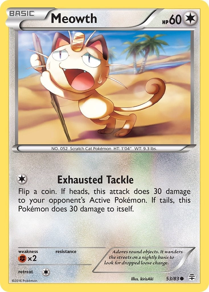 Image for Meowth (53/83) [Generations] - Pokemon