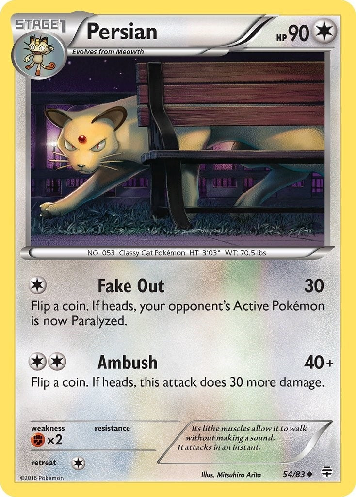 Image for Persian (54/83) [Generations] - Pokemon