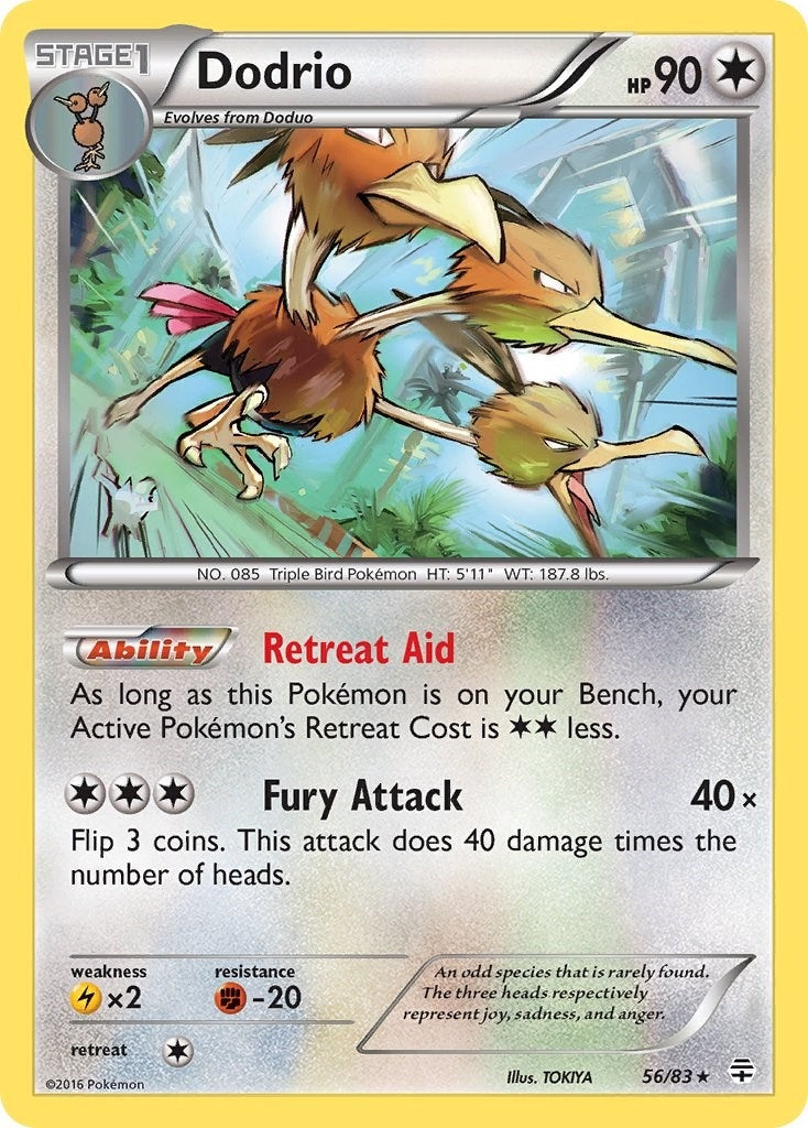 Image for Dodrio (56/83) [Generations] - Pokemon
