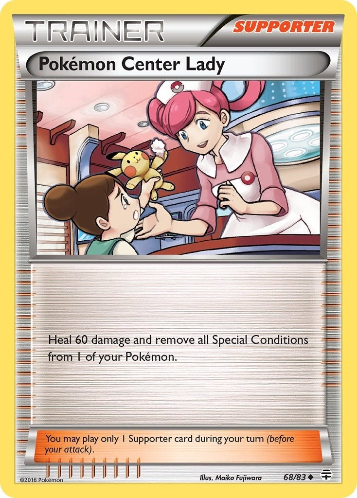 Image for Pokemon Center Lady (68/83) [Generations] - Pokemon