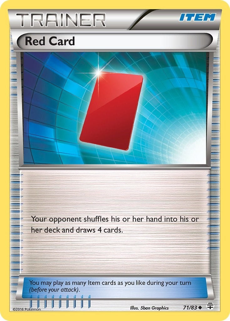 Image for Red Card (71/83) [Generations] - Pokemon